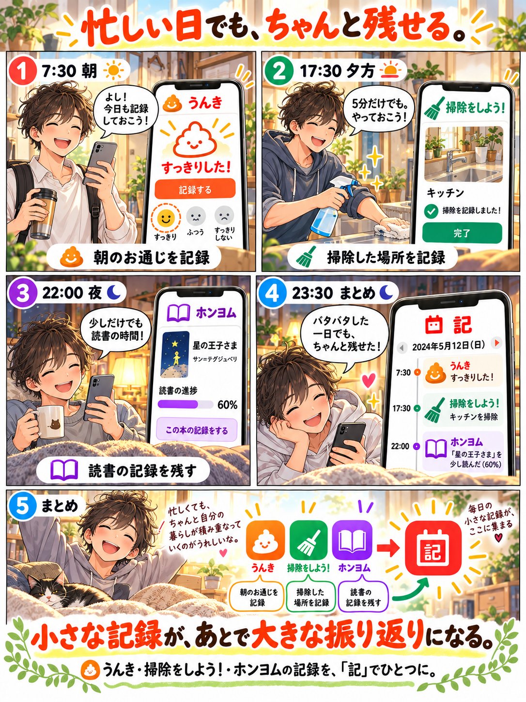 忙しい日